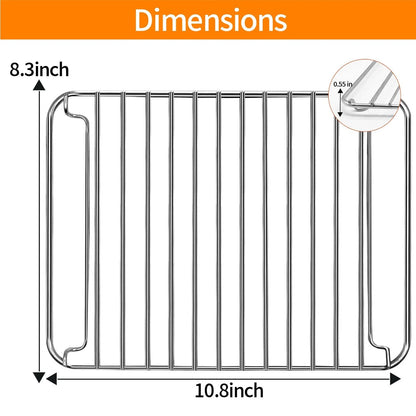 GWYXC Countertop Toaster Oven Replacement 10.8''x8.3'' Rack For 4 Slice