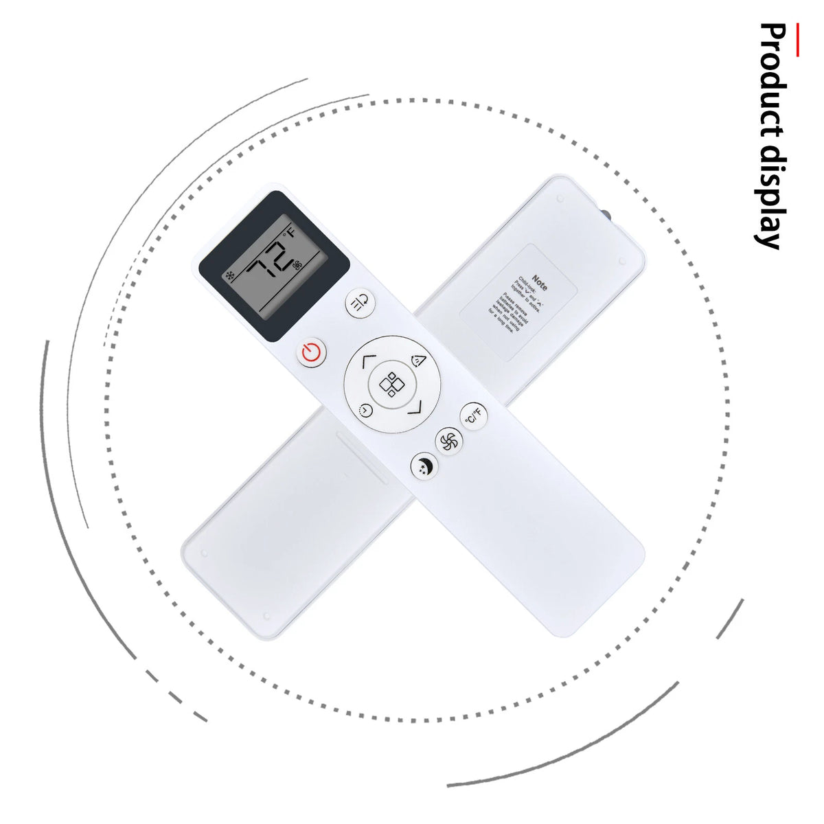 Replacement Remote Control For GarveeTech 8000 BTU Portable Air Conditioner