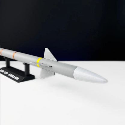 48cm PLA Plastic 1/8 Scale United States AIM-120 AMRAAM Missile Display Model