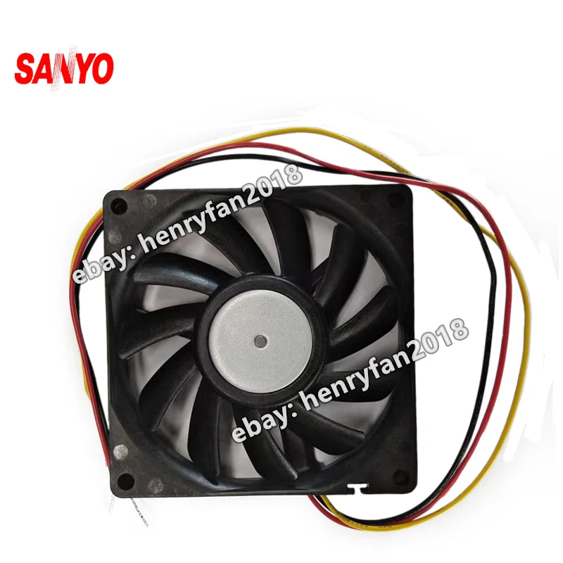 SANYO Denki Fan 109P0812H701 DC 12V 0.2A 80*80*15mm 2.4W Axial Cooling Fan