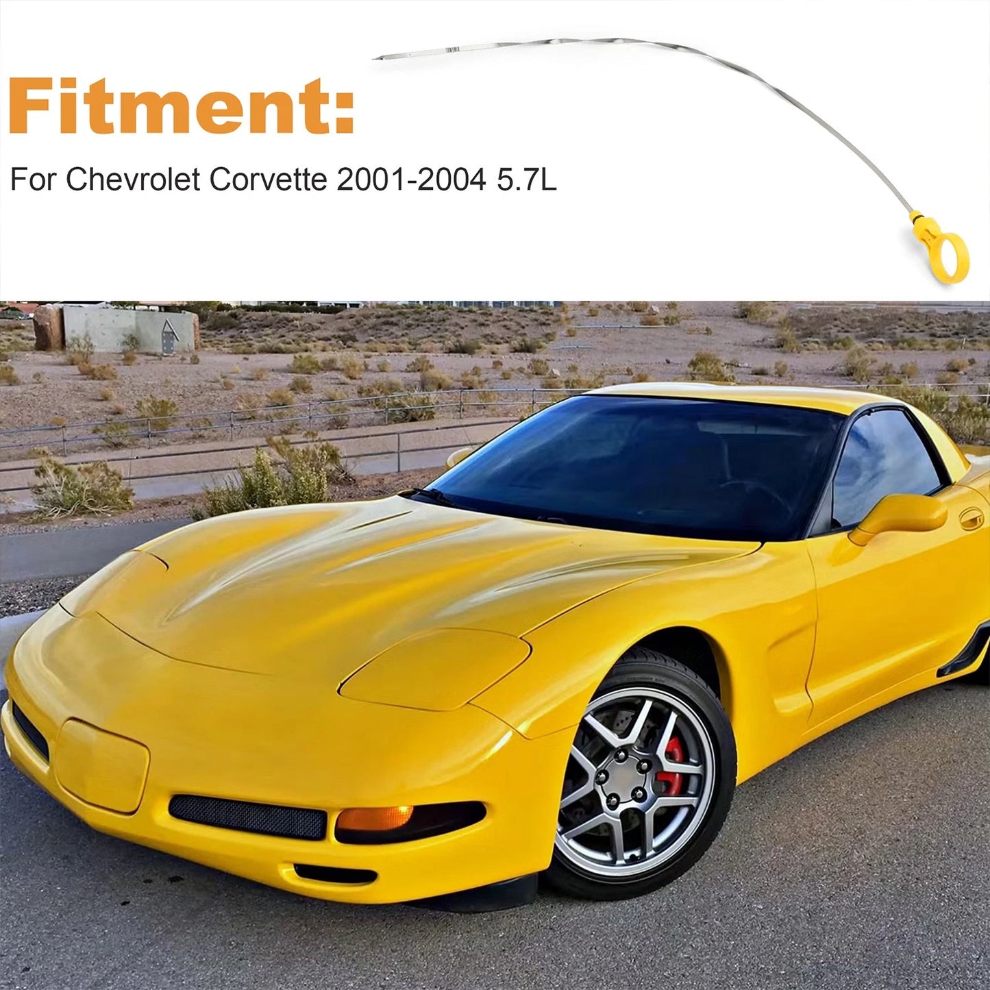 Dipstick Oil Level Indicator For Chevrolet Corvette LS1 With LS 5.7L Motor 01-04