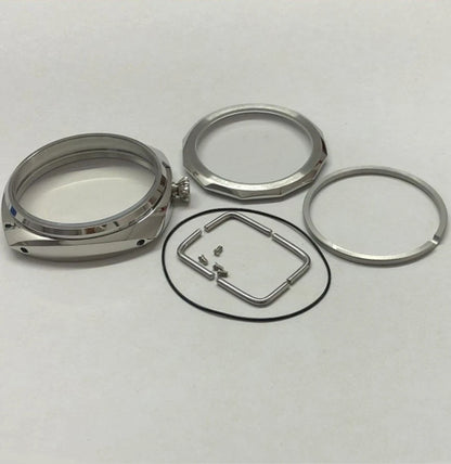 47mm Stainless Watch Case For ETA 6497 6498 For Seagull ST3600 3621 Movement