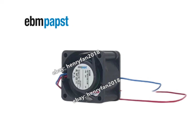 Ebmpapst 412JHH Axial Fan 12VDC 0.27A 3.3W 13000RPM 40*40*25mm Cooling Fan
