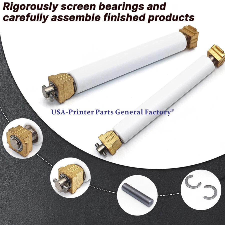 10SET ✅ Platen Roller For Zebra ZT411 ZT410 Printer Fast delivery P1058930-080