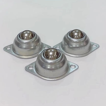 For Conveyor Transmission 10Pcs Mini Roller Ball Transfer Bearing Casters