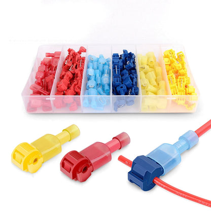 Nilight - 50004R 120 Pcs/60 Pairs Quick 120Pcs 22-10AWG, Red, Blue, Yellow