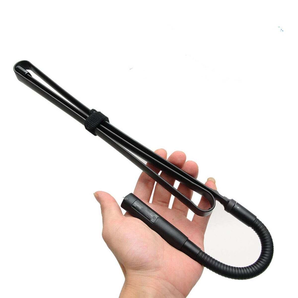 48.8'' Dual Band VHF/UHF Gooseneck SMA-Male CS Antenna For Kenwood Two Way Radio
