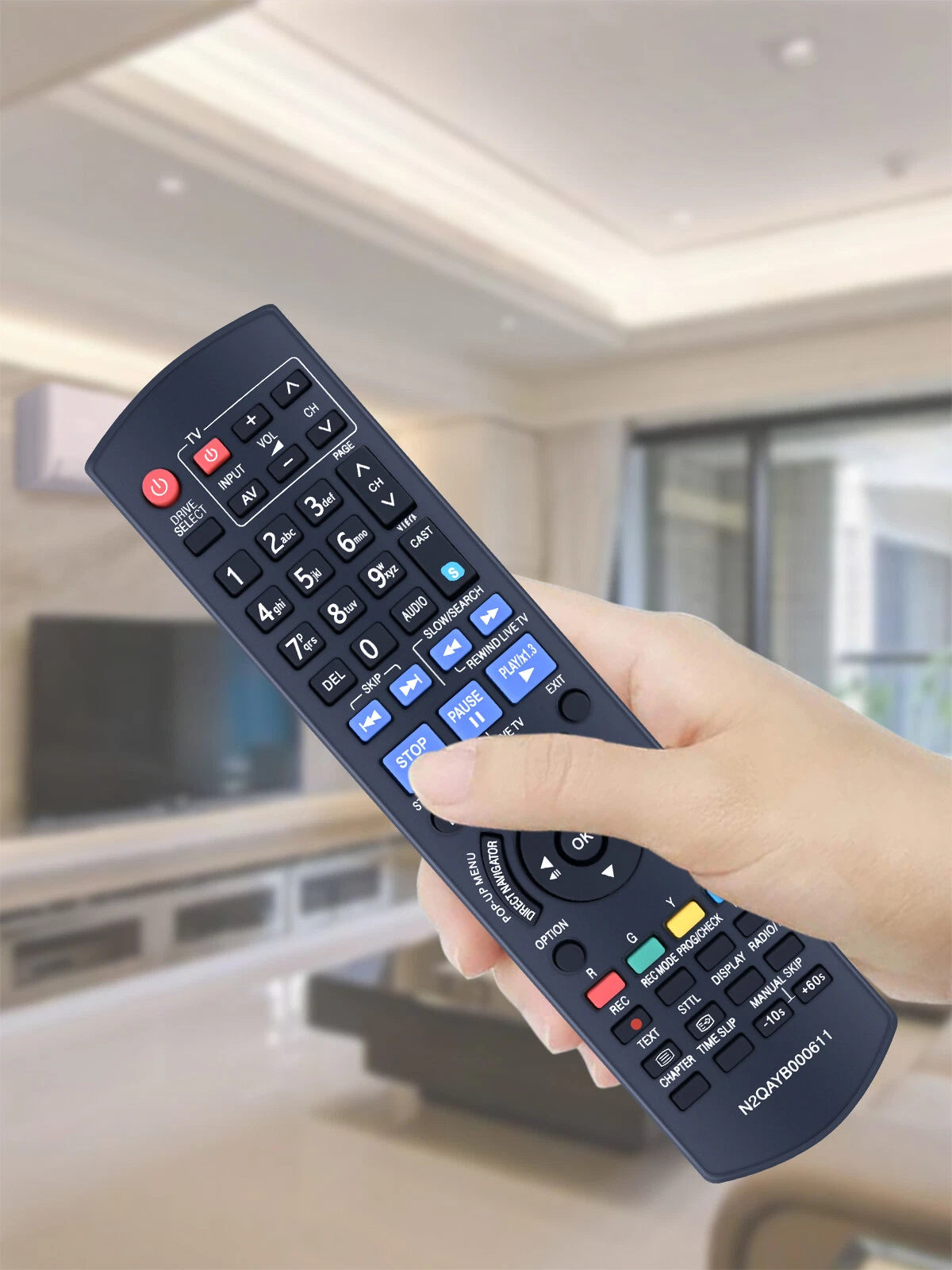 N2QAYB000611 Replace Remote Control For Panasonic Disc Player HDD Recorder