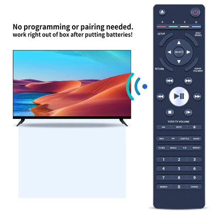 VR7A For Vizio Player Remote Control VBR231 VBR200W VBR110 VBR120