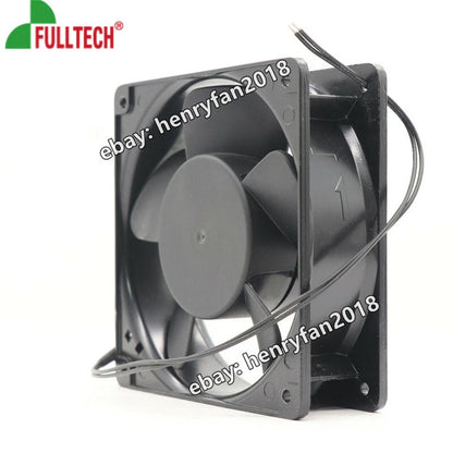 FULLTECH UF-12A23BWH Axial Fan 230V 17/15W 120*120*38mm 2-Wires Ball Cooling Fan