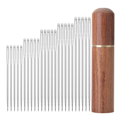 25Pcs Large Eye Needles Stitching Needle Hand Sewing Embroidery Needle
