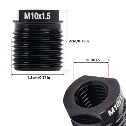 Car Gear Shift Knob Thread Converter Set for DIY Projects and Auto Workshops