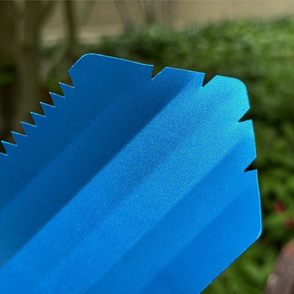 Ultralight Camping Trowel Backpacking Portable Aluminum Blue
