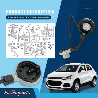 HVAC Mode Control Cable Compatible for 2012-2020 Chevy Sonic 95476706