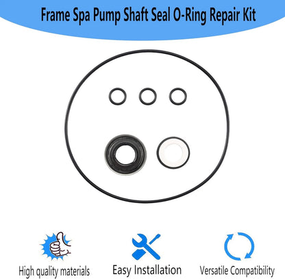 Replacement Frame Spa Pump Shaft Seal O-Ring Repair As shown in the figure
