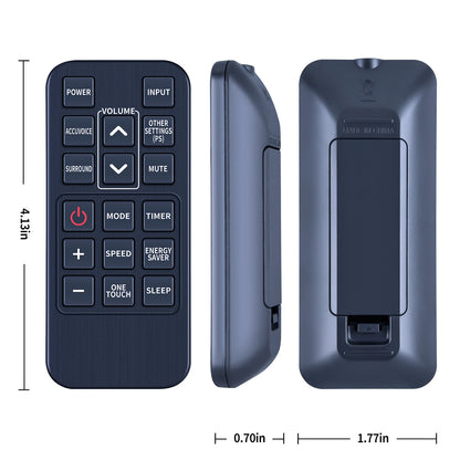 Remote Control For Zvox Audio AccuVoice Soundbar AV203 AV201 AV357 SB380 SB500
