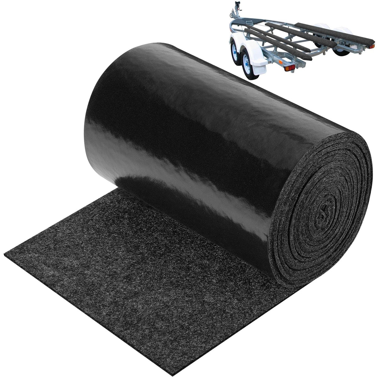 DECOHS 8 Inch x 20 Ft Boat Trailer Bunk Carpet - 8inch x 20ft, x 20ft