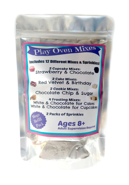 0.97 Ounce (Pack of 12), White Brown Yellow Pink Blue Green Purple Red