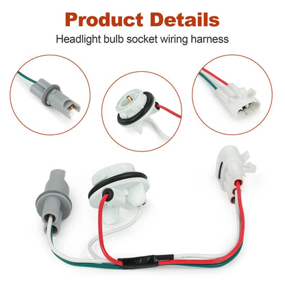 Headlight Bulb Socket Wiring Harness For Toyota 4Runner 2006-2009 81125-35440