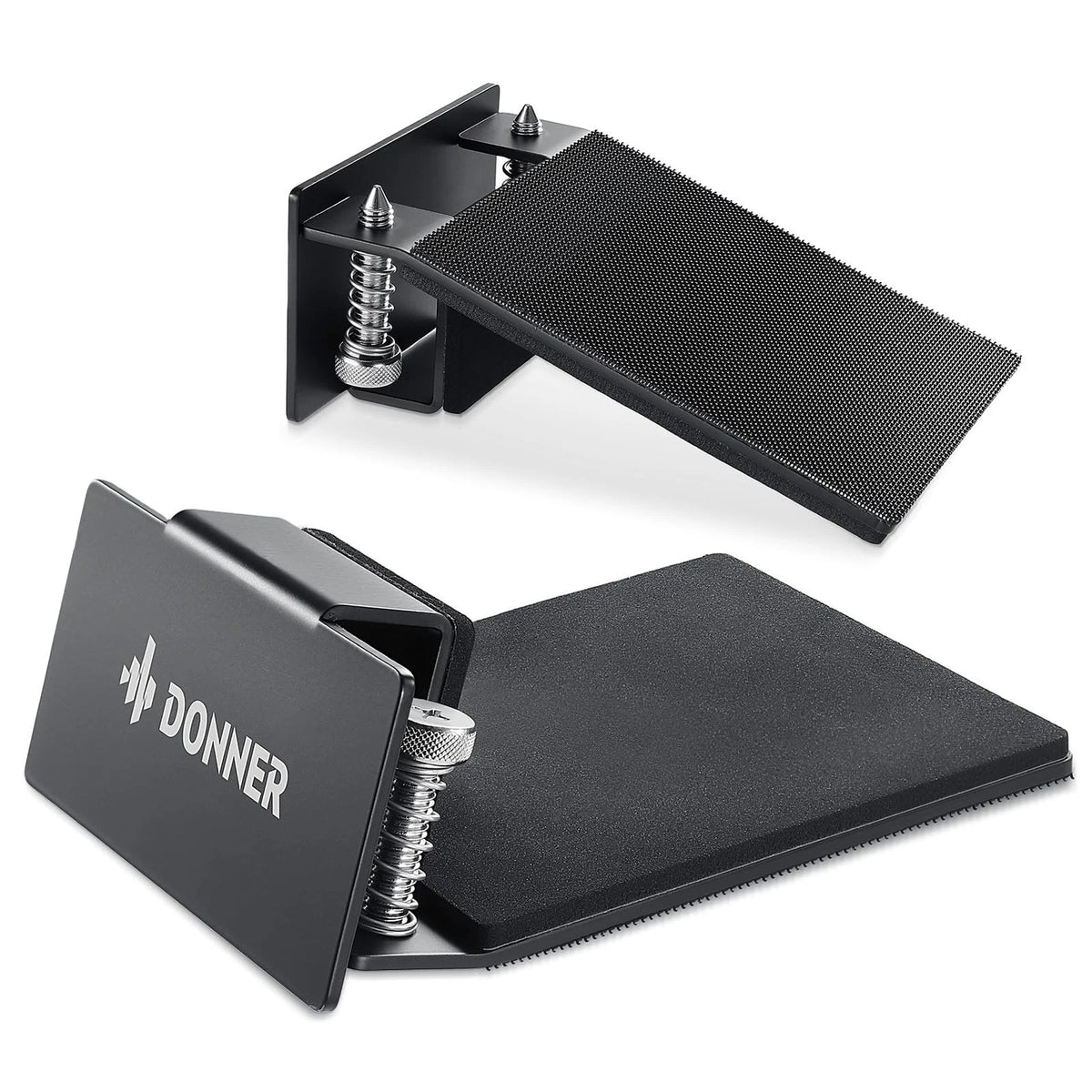 Donner Bass Drum Anchor, Kick Stopper, Anti-Slip Accessory, Black