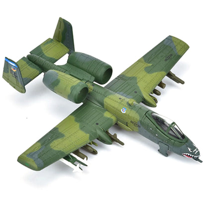 1/144 Diecast Alloy A-10 Fighter Military Airplane Model With Display Stand
