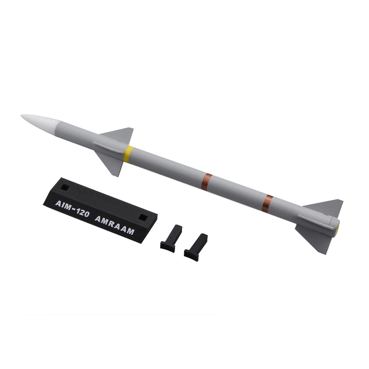 48cm PLA Plastic 1/8 Scale United States AIM-120 AMRAAM Missile Display Model