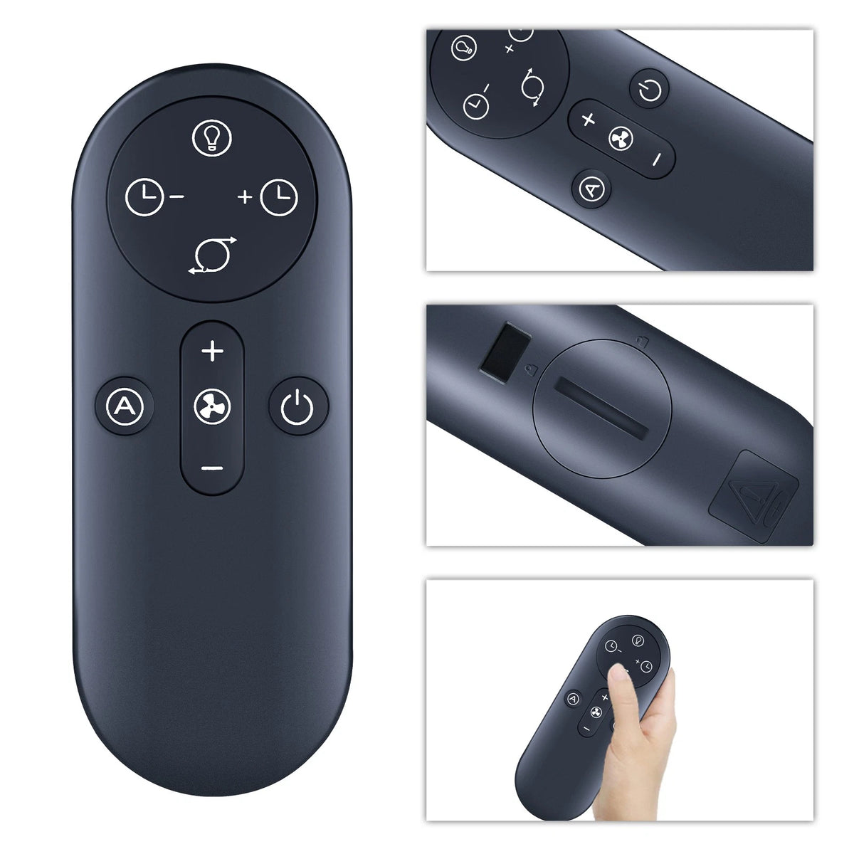 Remote Control For Lasko Windstorm Fan S18654 -Black