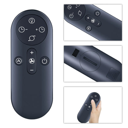 Remote Control For Lasko Windstorm Fan S18654 -Black
