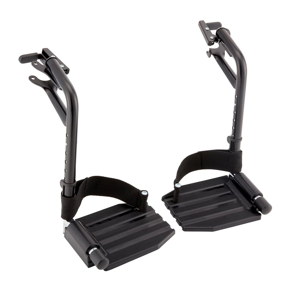 Invacare T93HCP Wheelchair Hemi Footrest with Composite Universal Fit, Black
