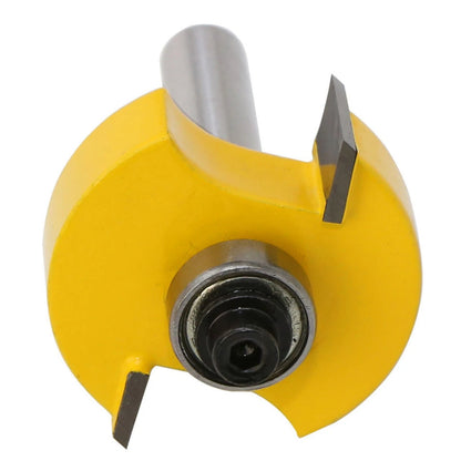 Rabbet Router Bit Set Fit 3/8in, 1/2in, 5/8in, 3/4in, 7/8in, 1-1/8in Bearings