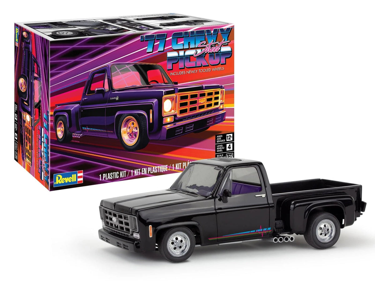 Revell 14552 '77 Chevy Street Pickup 1:25 Scale 83-Piece Skill