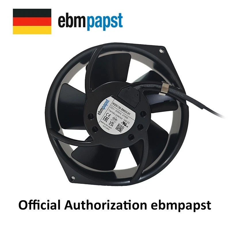 W2S130-BM03-01 Axial fan 230VAC 47/46W 7450ES Ebmpapst Control cabinet Fan
