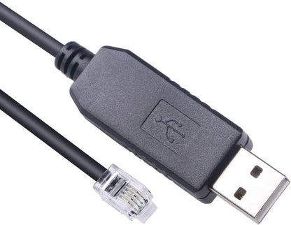 USB-RS232-RJ9 for Celestron Scope Control Cable, Nexstar 16ft, USB to RJ9