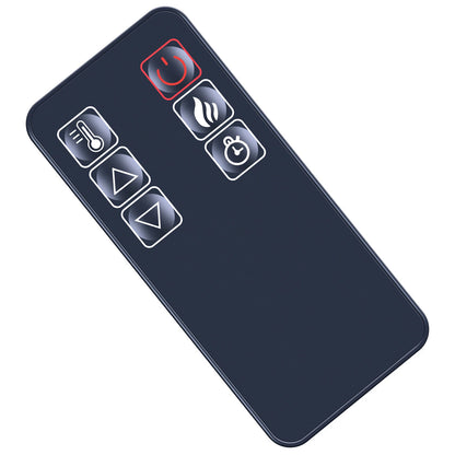 Remote Control For TURBRO Eternal Flame EF23-PB EF23-LG Fireplace Heater