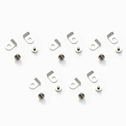 10 Sets Casing Clamps Tab & Screw For Watch Movement ETA 2824 2834 2846 2836
