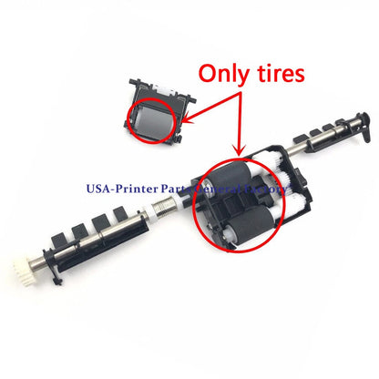 10X Lexmark 40X8736 41X0917 MX310 MX510 MX511 MX410 ADF Pickup Separation Roller