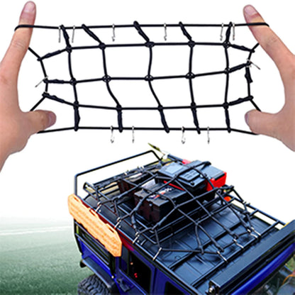 GLOBACT 10PCS RC Crawler Accessories Roof Simulation Decoration Luggage Black