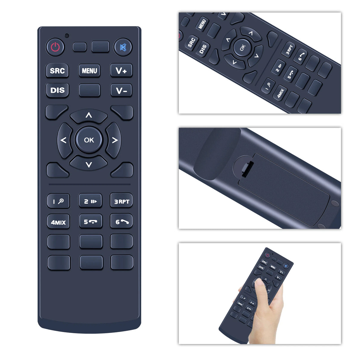 Remote Control For Blaupunkt Bremen SQR 46 DAB, Frankfurt RCM 82 DAB
