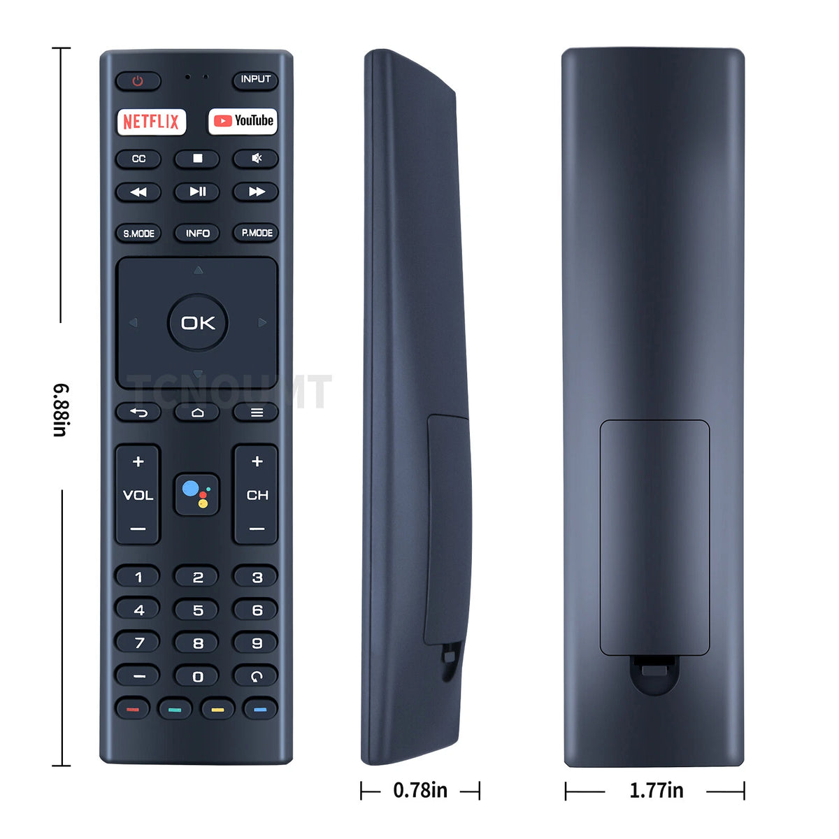 Remote Control For JVC RM-C3329 RM-C3359 RM-C3369 Smart 4K UHD LCD HDTV