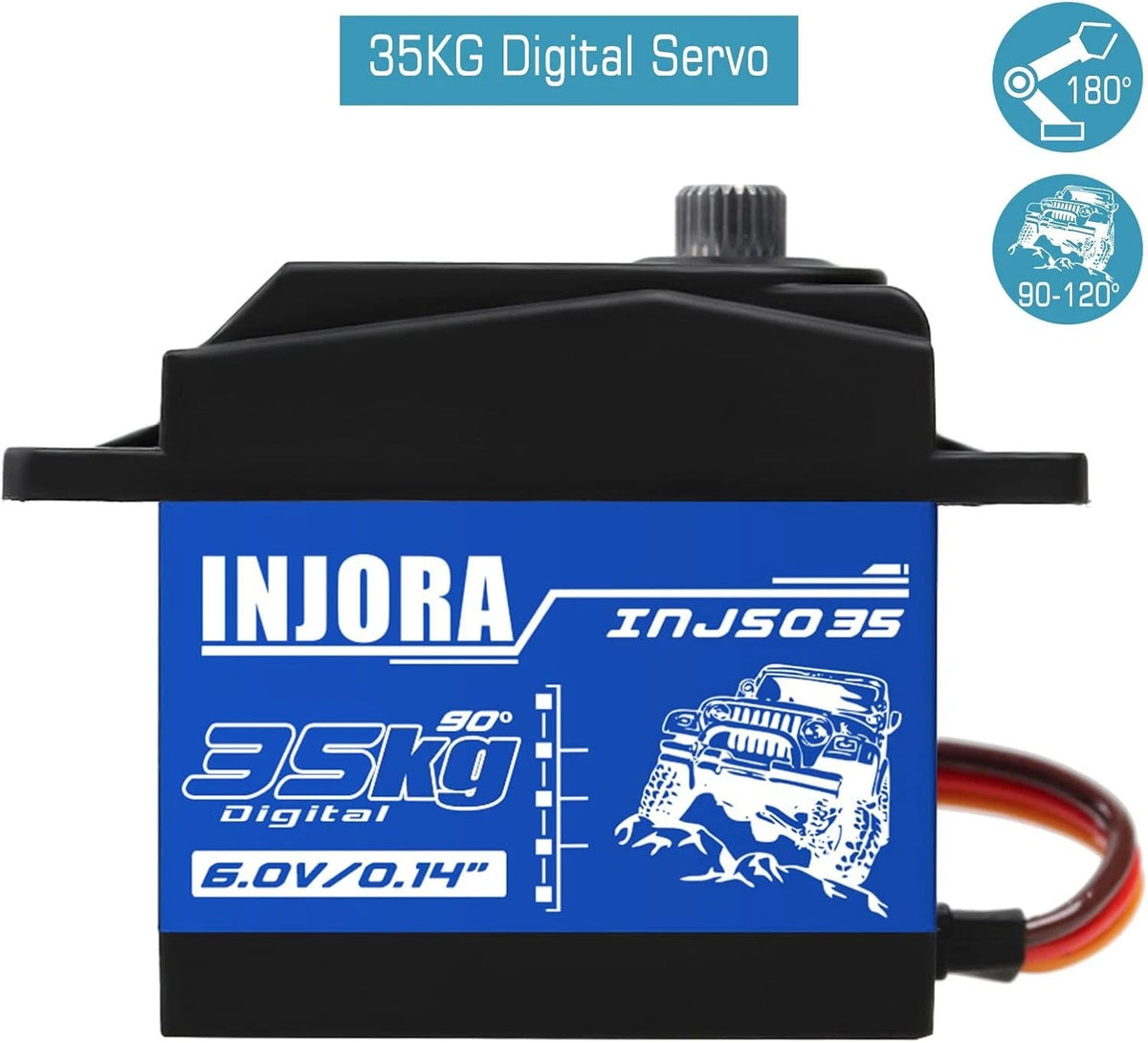 INJORA RC Servo 35KG Digital 35kg（90°-180°）