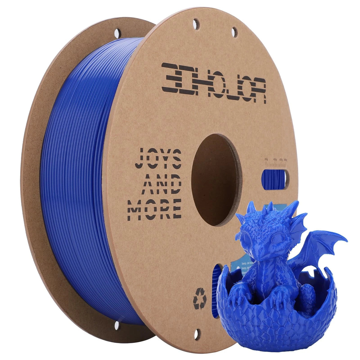 3DHoJor PLA Filament 1.75mm,3D Printer Filament,1kg 1.75 millimeters, Blue