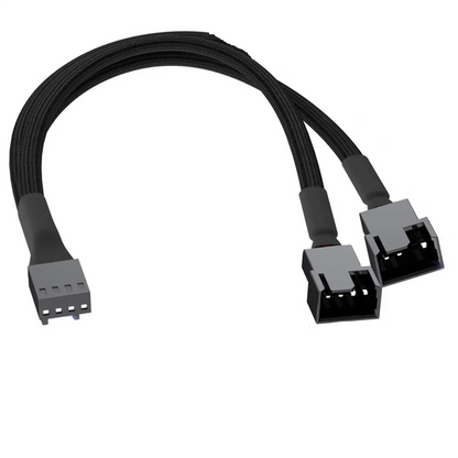 4Pin 1 To 2 Fan Extension Splitter Cable 4Pin 1 To 2 Fan Extension Cable F
