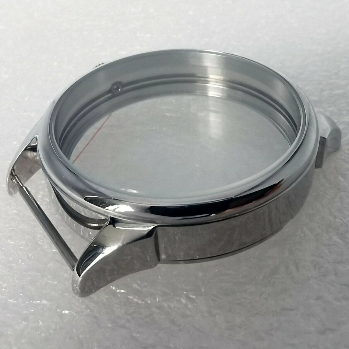 42mm Stainless Steel Watch Case Set With Crown For ETA6497 6498 ST3600 Movement