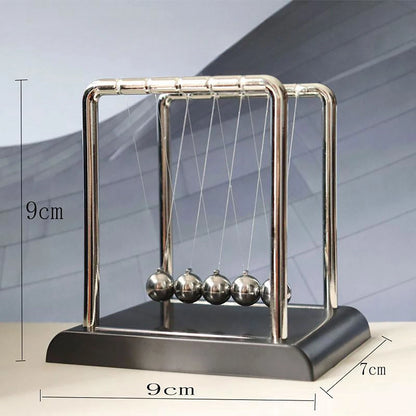 Ornament tons Cradle Steel Balance Ball Physics Science Pendulum Desktop