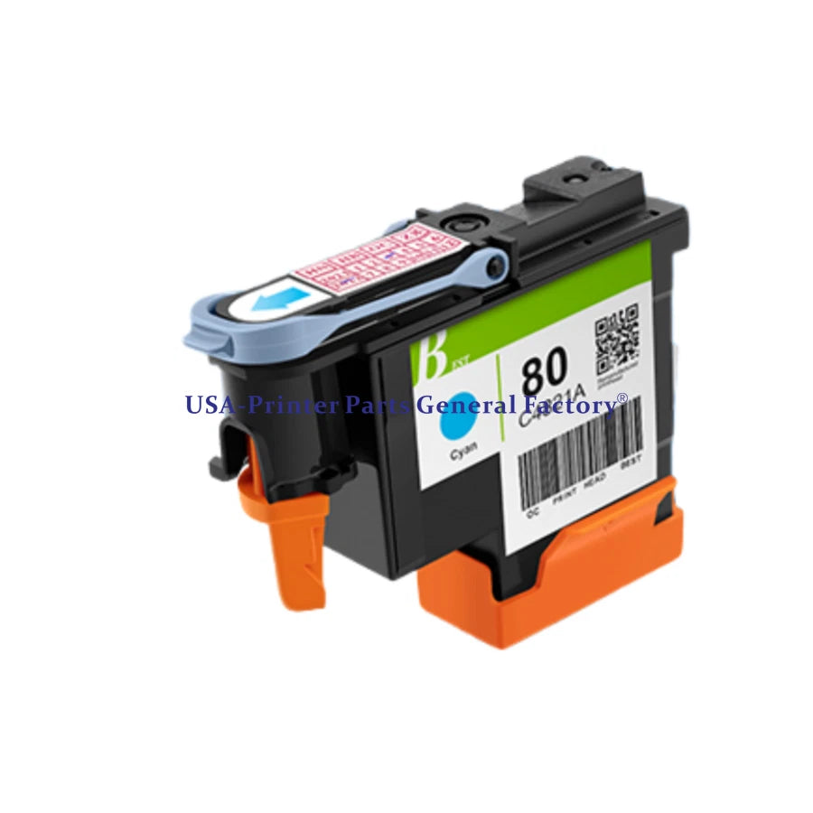 4PC BK C M Y Printhead For HP 80 Designjet 1050 1055 1055cm 1050c Plus Printer