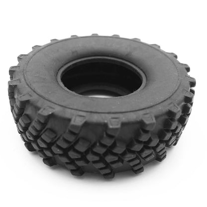 4Pack 1/16 RC Car Rubber Tires Tyres for WPL B-14 B16 B36 B24 Military Truck D