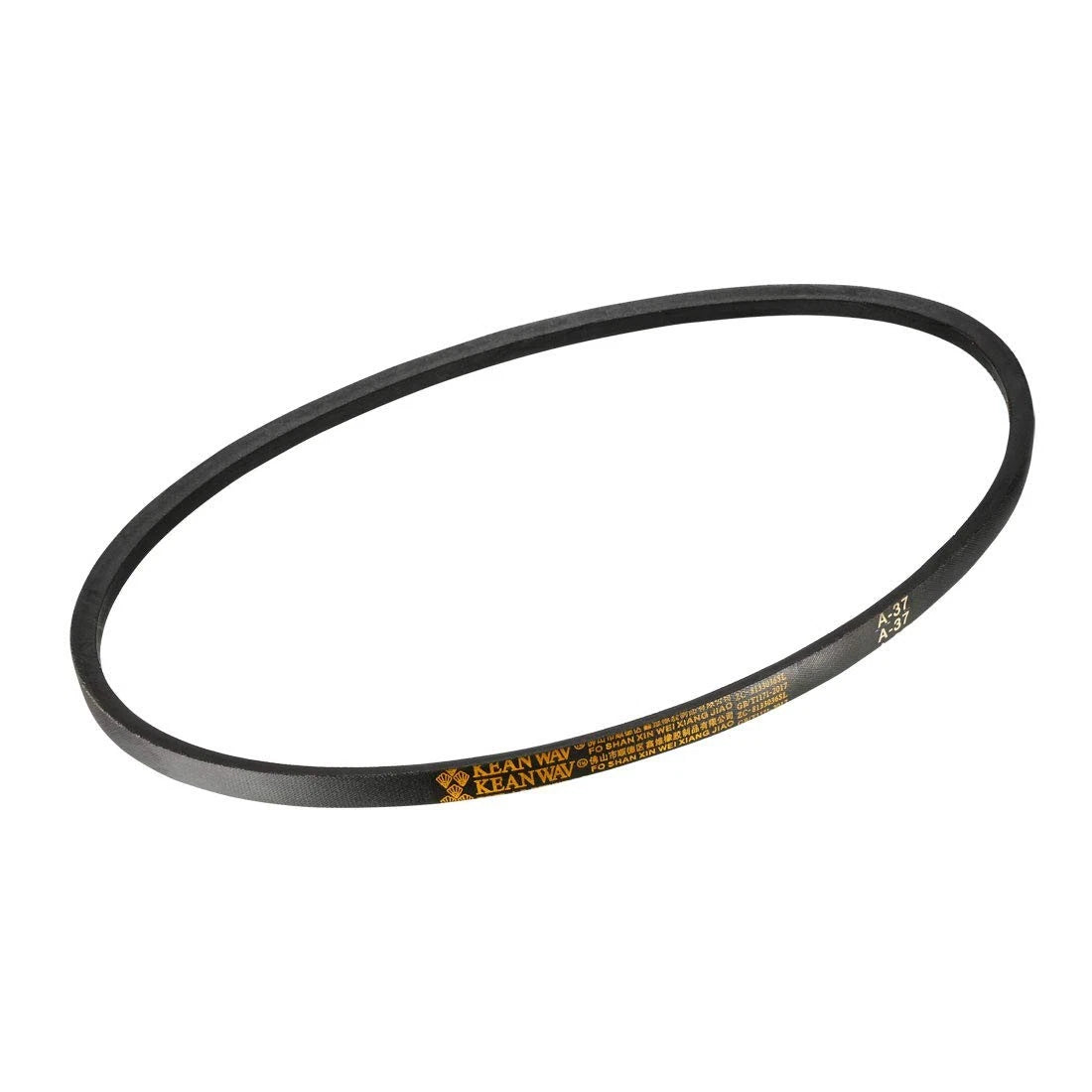 uxcell A37 Drive V-Belts 37" Inner Length 13mm Width 8mm Thick JIS 37", Black