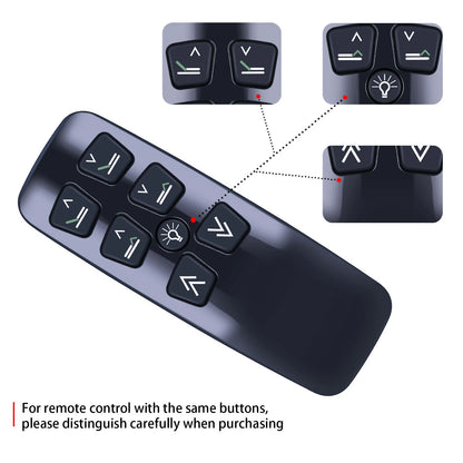 Remote Control For Leggett & Platt Series 100 or T120 Adjustable Bed -Black