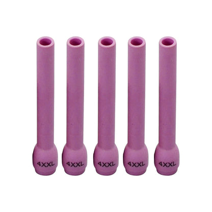 RIVERWELD TIG Alumina Nozzles Ceramic Cups Long 796F79XXL 1/4" 6.5mm, Pink