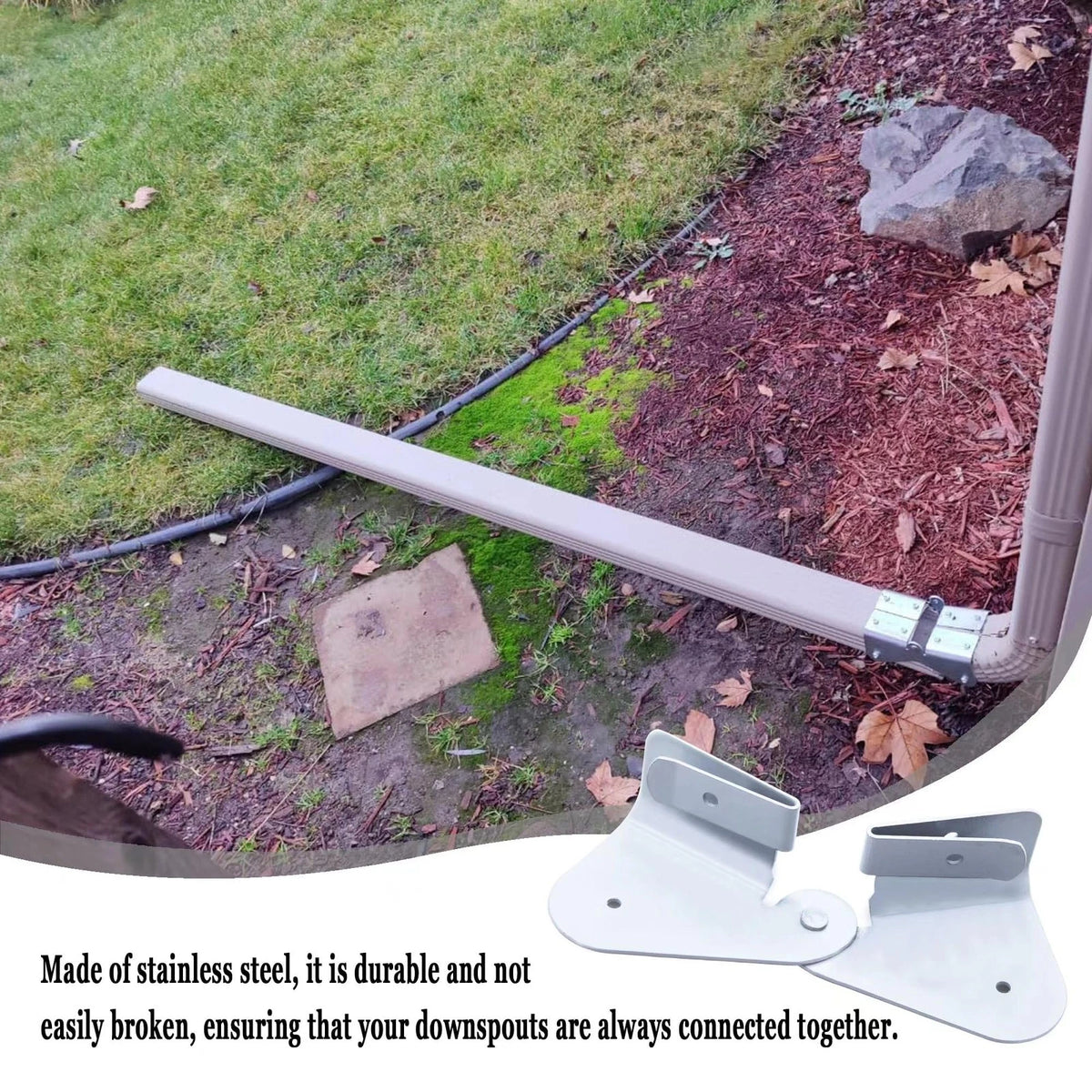 IGIUA Gutter Downspout Flip-Up Hinge, Extension 2 Pack Hinge